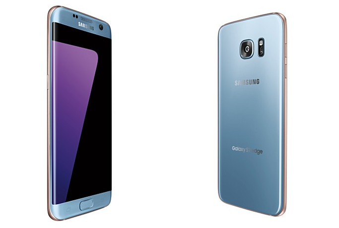 Blue Coral Samsung Galaxy S7 edge