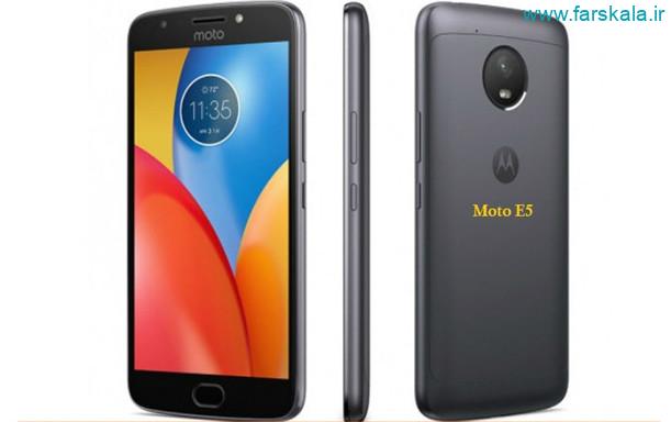بررسی مشخصات فنی گوشی Motorola Moto E5