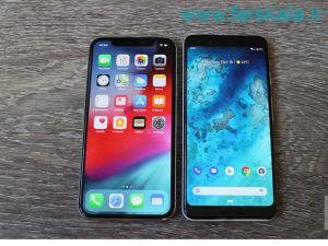 گوشی قدرتمند گوگل پیکسل Google Pixel 3 با رم 4 گیگابایت